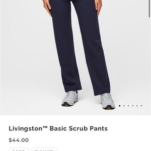 Brand new navy scrub pants never worn tags on